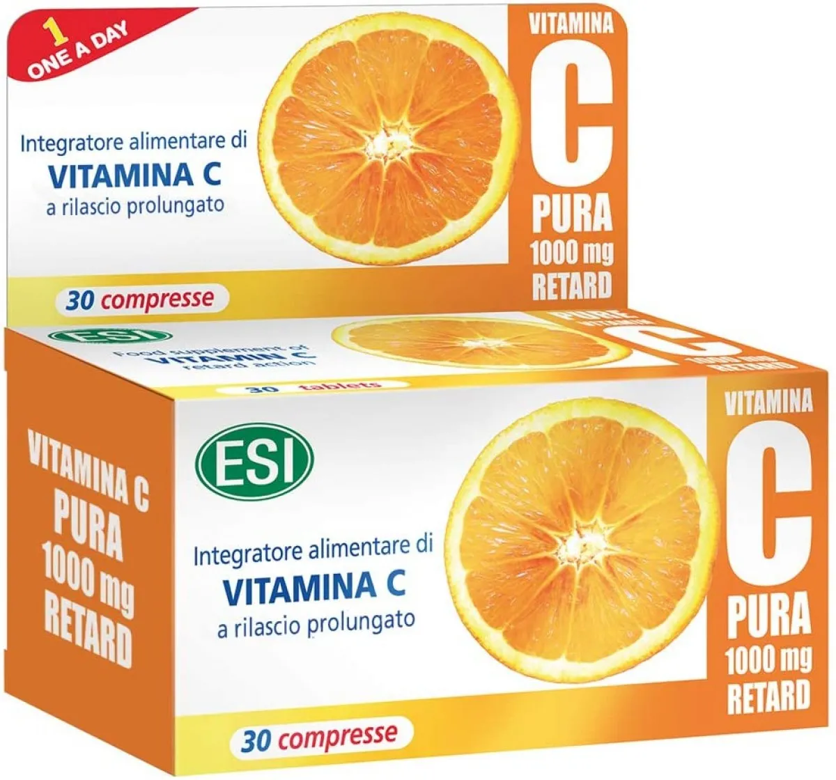 VITAMINA C 30 COMP PURA RETARD 1000 MG ESI