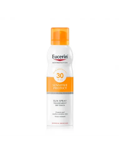 EUCERIN SUN SPRAY TRANSPARENTE TOQUE SECO SPF 30