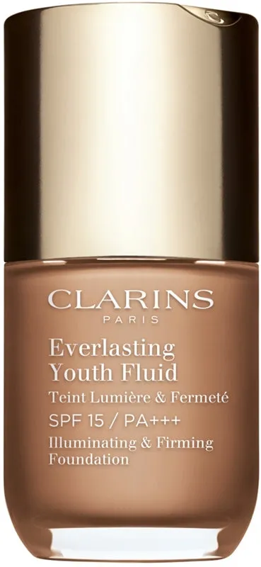 Clarins Everlasting Youth Illuminating foundation fluid SPF 15 color 112.3 Sandalwood 30 ml