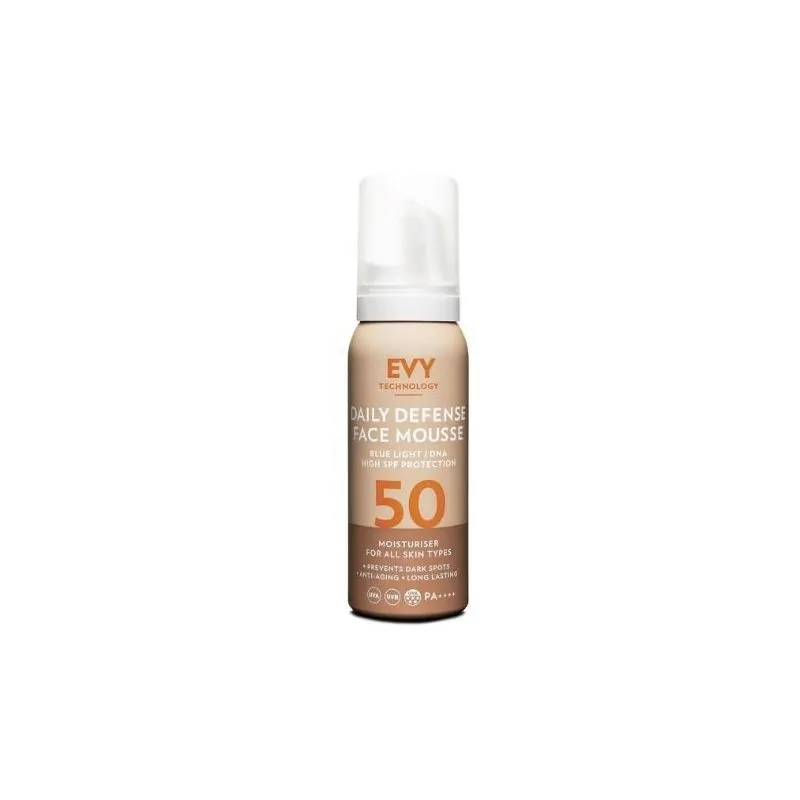 Evy Technology Daily Defense Face Mousse Spf50 75ml
