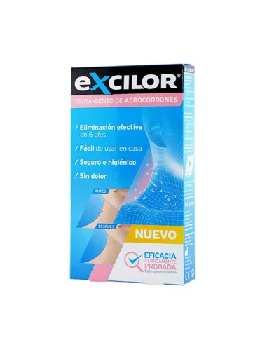 EXCILOR TRATAMIENTO ACROCORDONES 3 DISPOSITIVOS