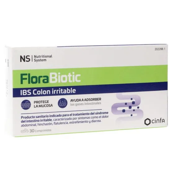 NS FloraBiotic IBS Colon Irritable 30 comprimidos