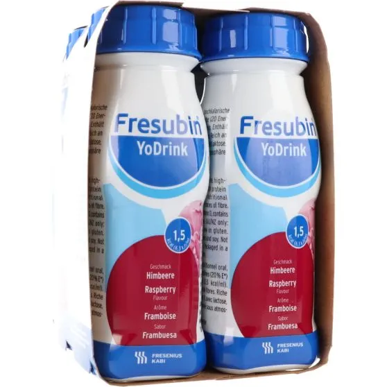 Fresubin YoDrink Sabor Frambuesa 200 ml x4