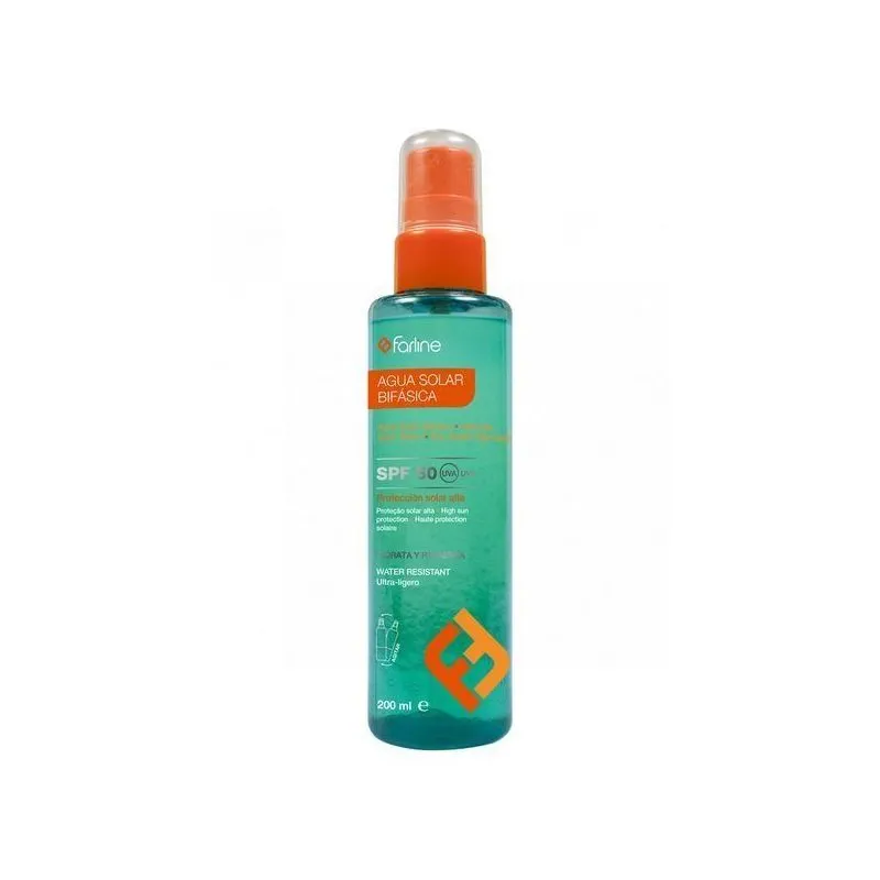 Farline Agua Solar Bifásica SPF-50 200ml