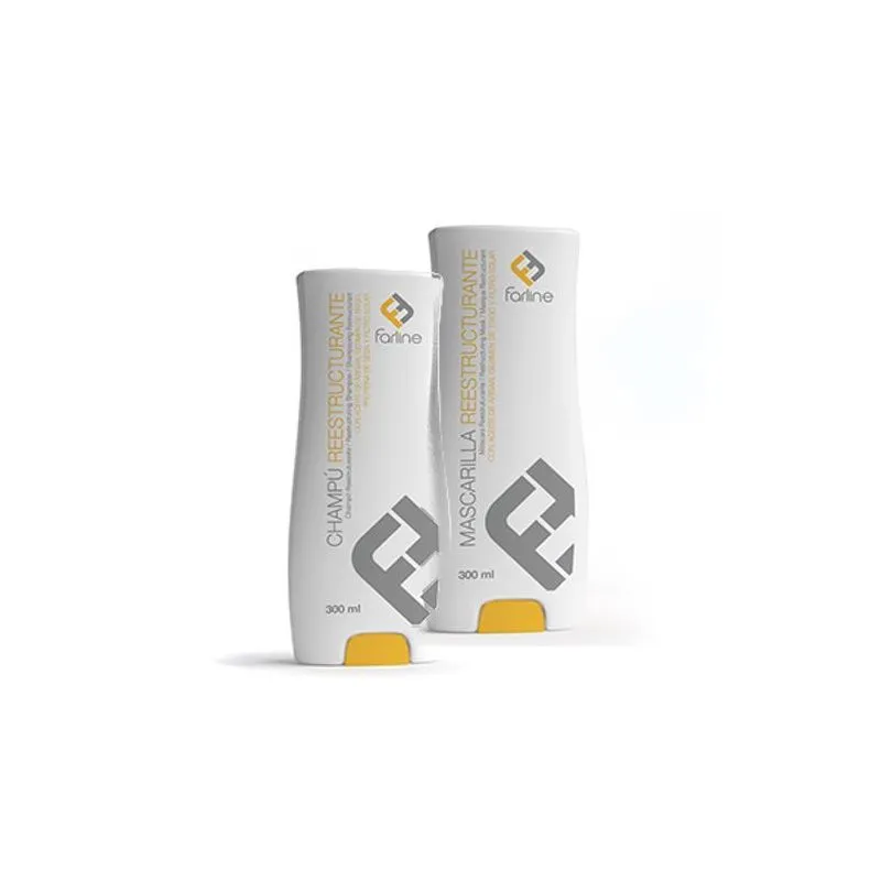 Farline Champú Reestructurante 300ml + Mascarilla 300ml