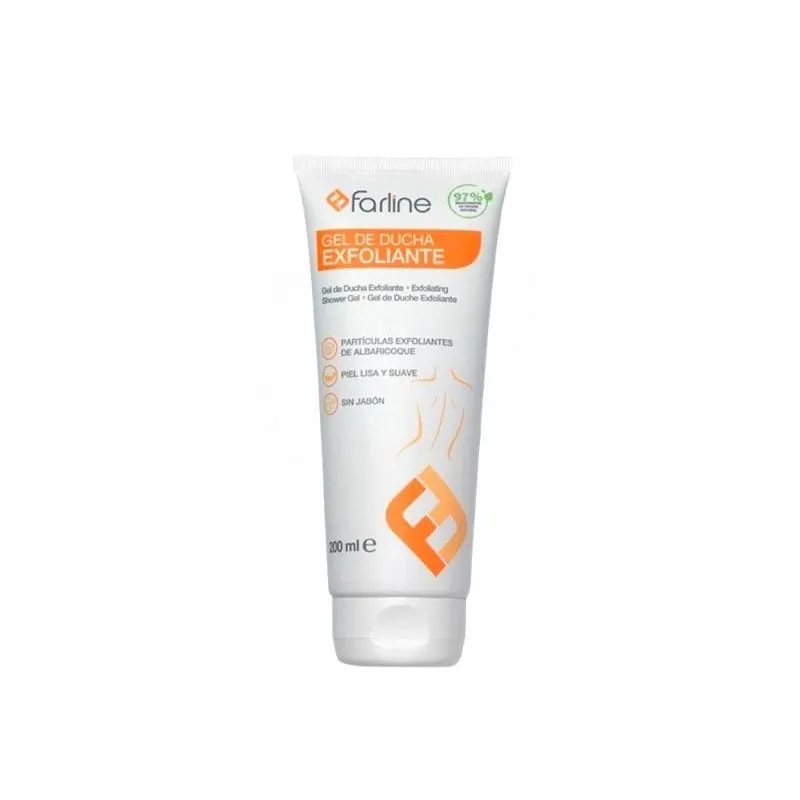 Farline Gel de Ducha Exfoliante 1 tubo 200ml