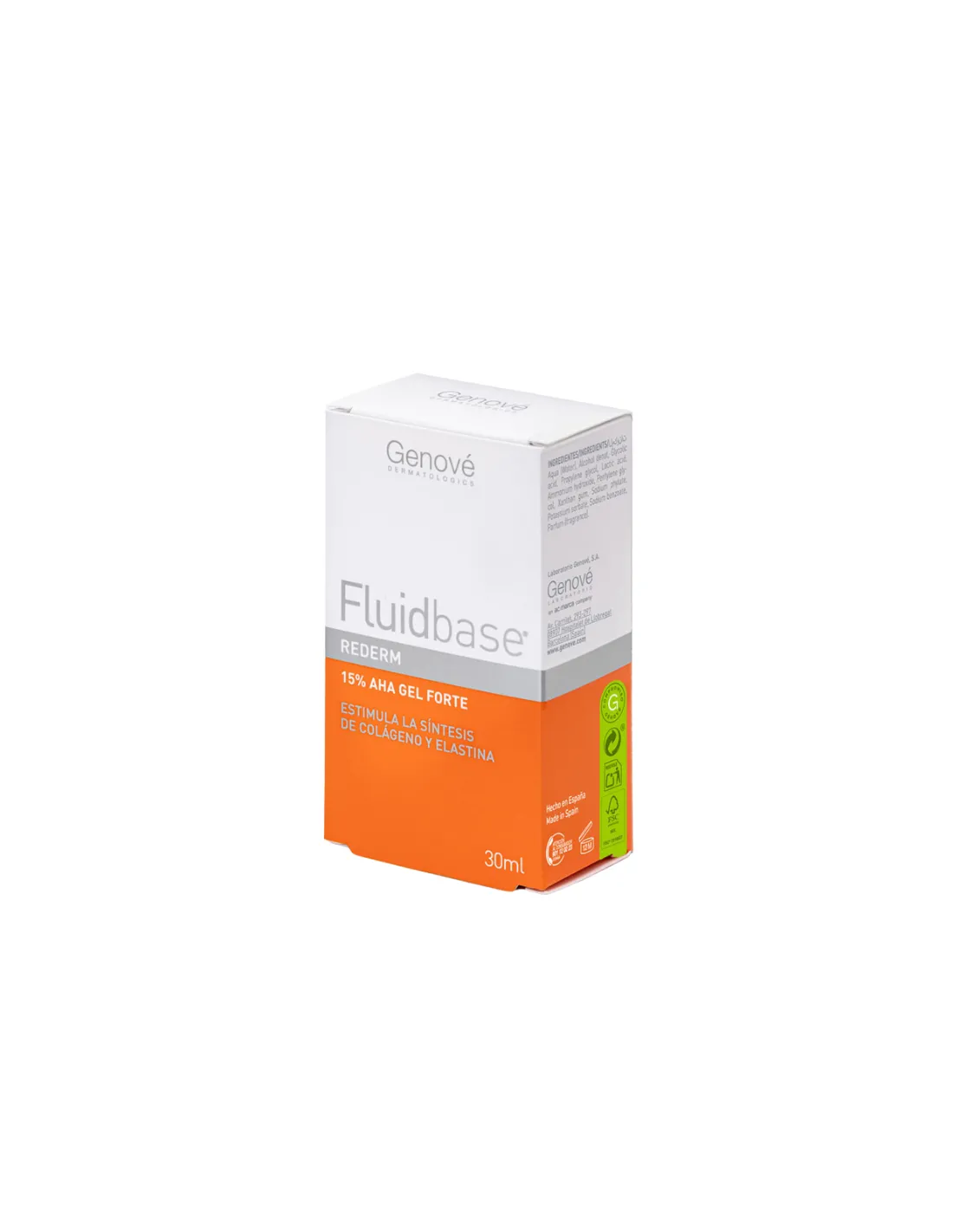 Fluidbase Gel Forte 15% AHA 30ml
