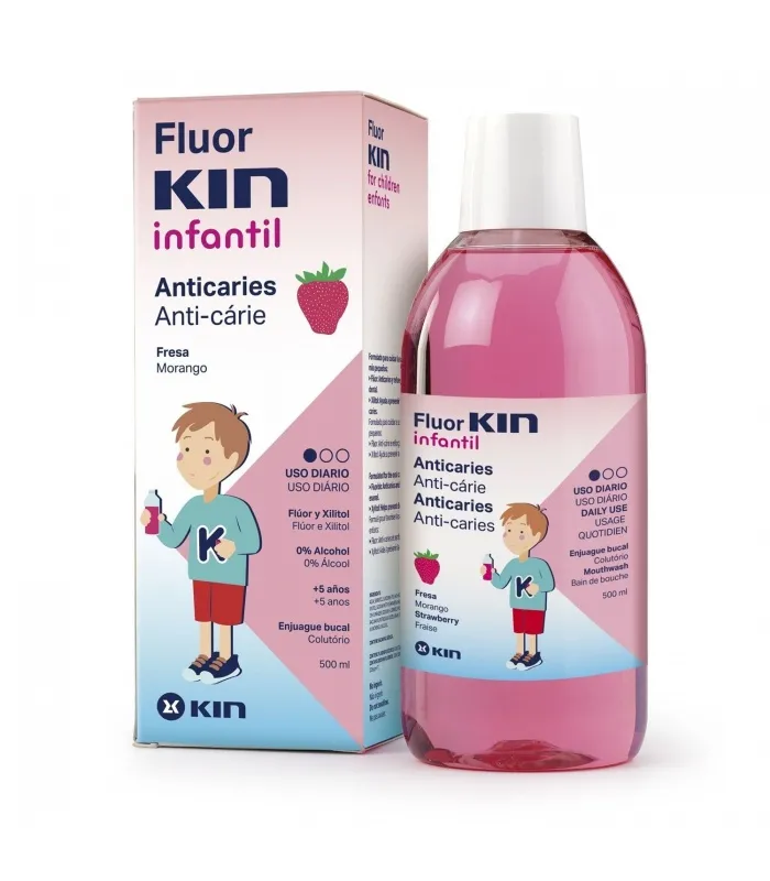 Fluorkin Infantil Fresa Colutorio 500 ml