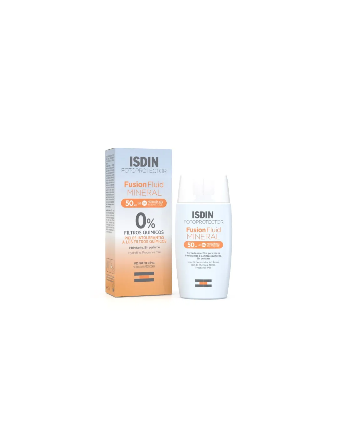 ISDIN Fotoprotección Fusion Fluid Mineral SPF50 50 ml