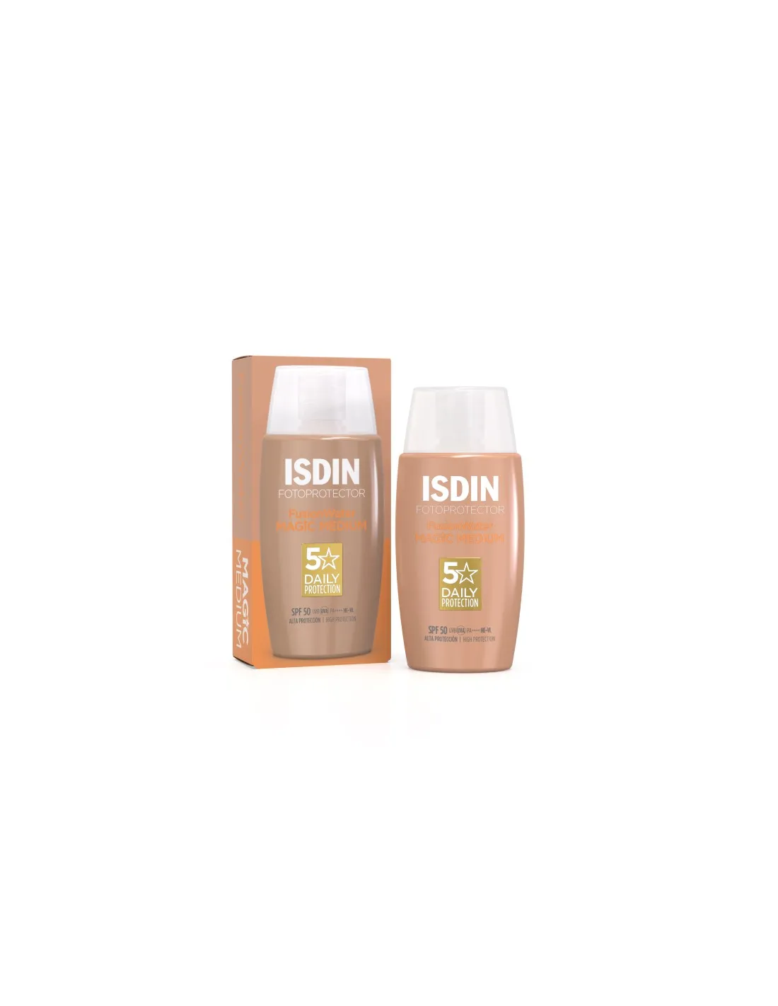 ISDIN Fotoprotección Fusion Water Color Magic Medium SPF50 50 ml