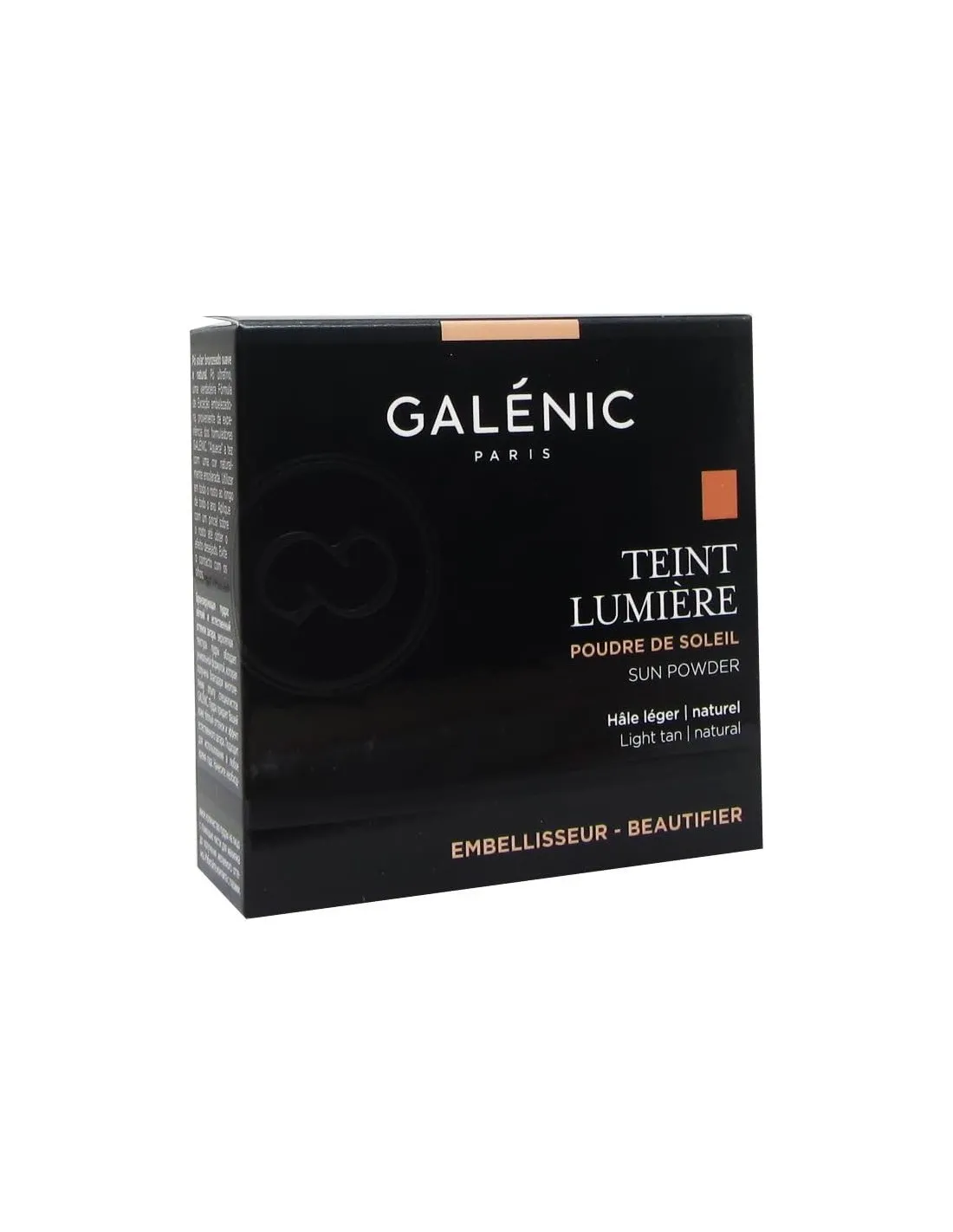 GALÉNIC Teint Lumiere Polvos de Sol Halo Ligero y Natural Polvera 9,5g