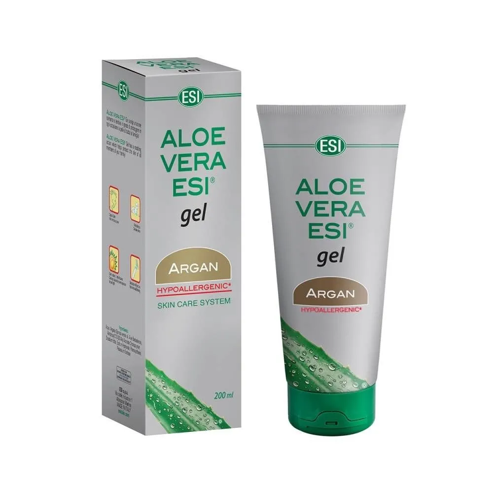 ALOE VERA GEL CON ACEITE ARGAN (200ML) ESI