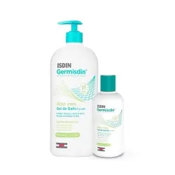 Isdin Germisdin Aloe Vera Gel de Baño 1000 ml + Gel Viaje 100 ml