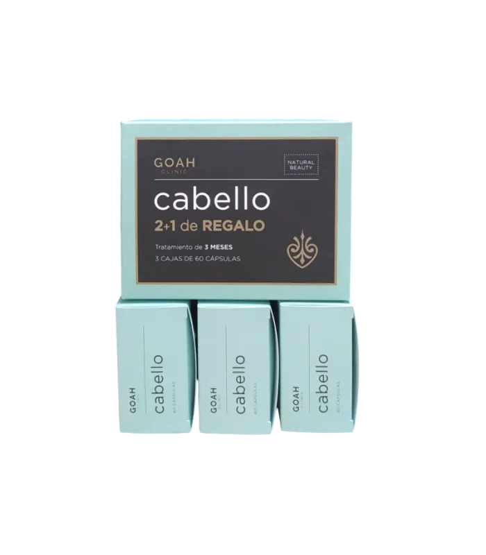 GOAH Clinic Pack Cabello 3x60 Cápsulas