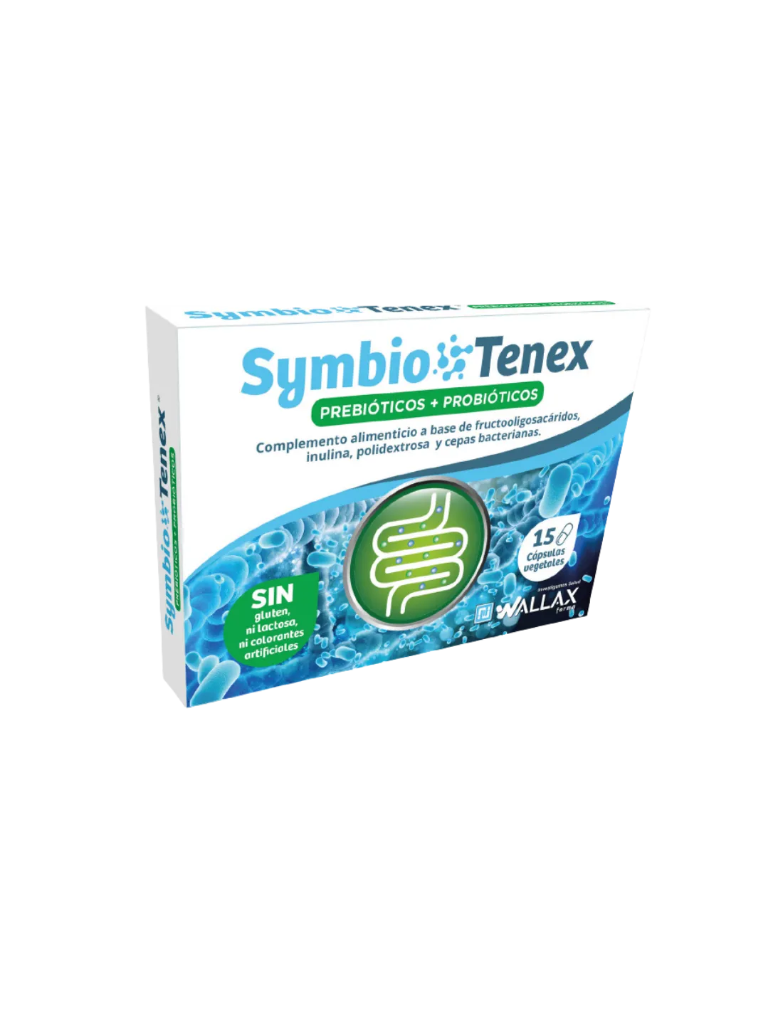 GOAH Symbio Tenex Prebióticos + Probióticos 15 Cápsulas