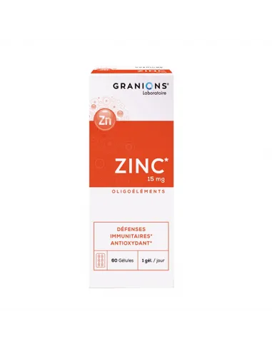 GRANIONS ZINC 60 CÁPSULAS