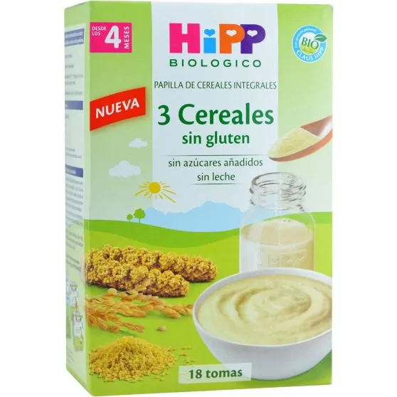 Hipp 3 Cereales Sin Gluten