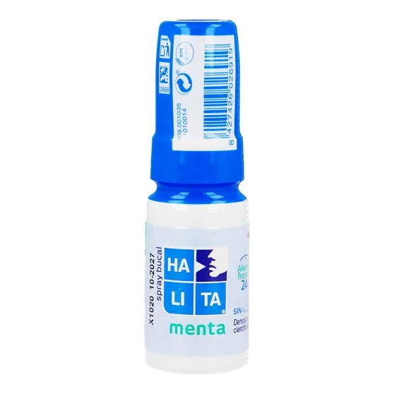 Halita Spray -  liento Fresco en Cualquier Momento y Luga sabor Menta