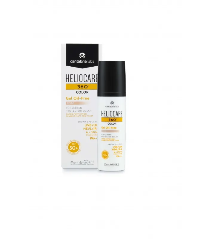 Heliocare 360º Color Gel Oil-Free SPF 50+ Beige 50 ml