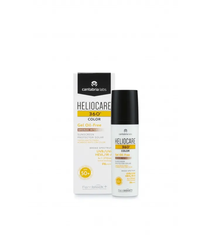 Heliocare 360º Color Gel Oil-Free SPF 50+ Bronze Intense 50 ml