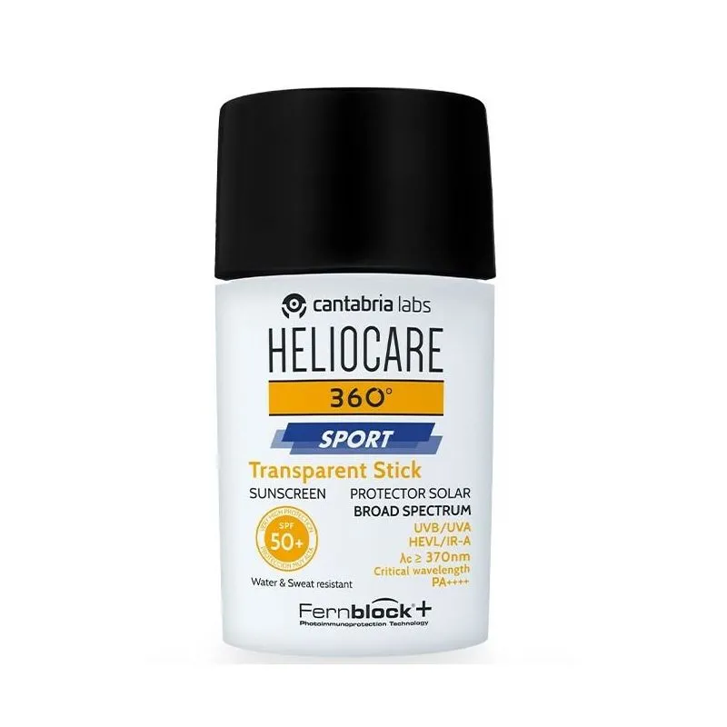 Heliocare 360º Sport Transparent Stick SPF 50+