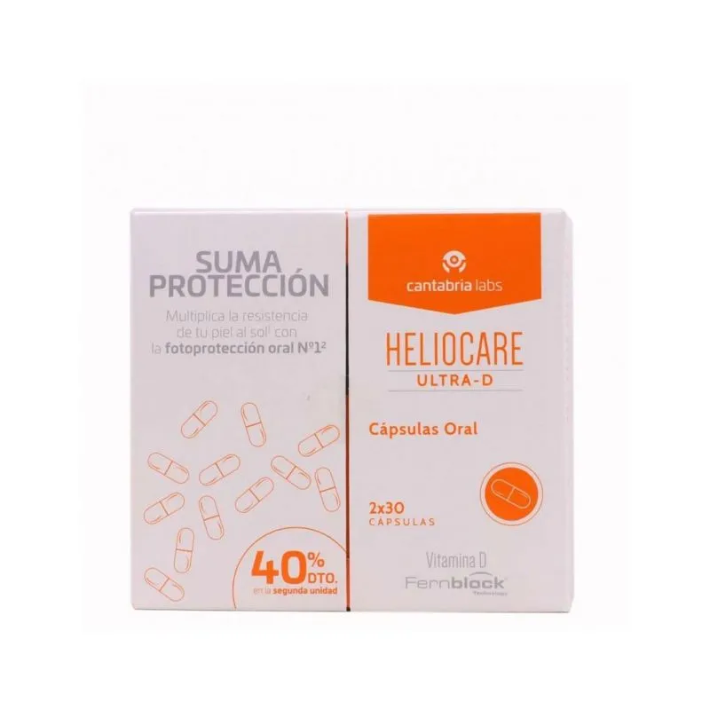 Heliocare Ultra D Pack Duplo 2 x 30 Cápsulas