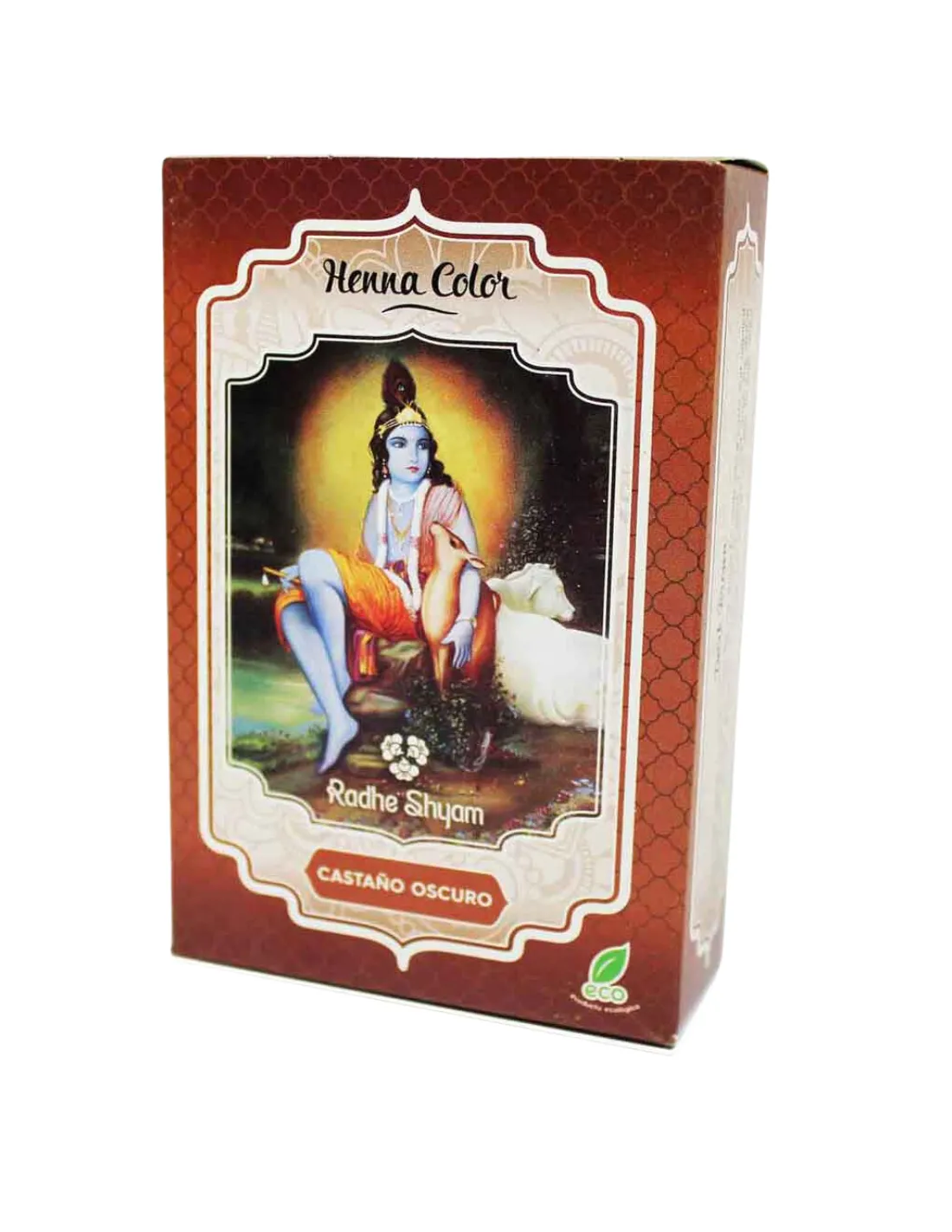 Radhe Shyam Henna Color Castaño Oscuro