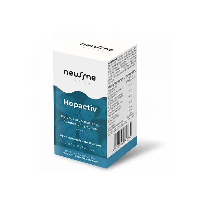 Hepactiv 30 Comprimidos