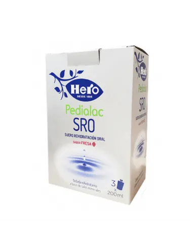 HERO PEDIALAC SUERO REHIDRATACIÓN ORAL 3 BOLSAS X 200 ML