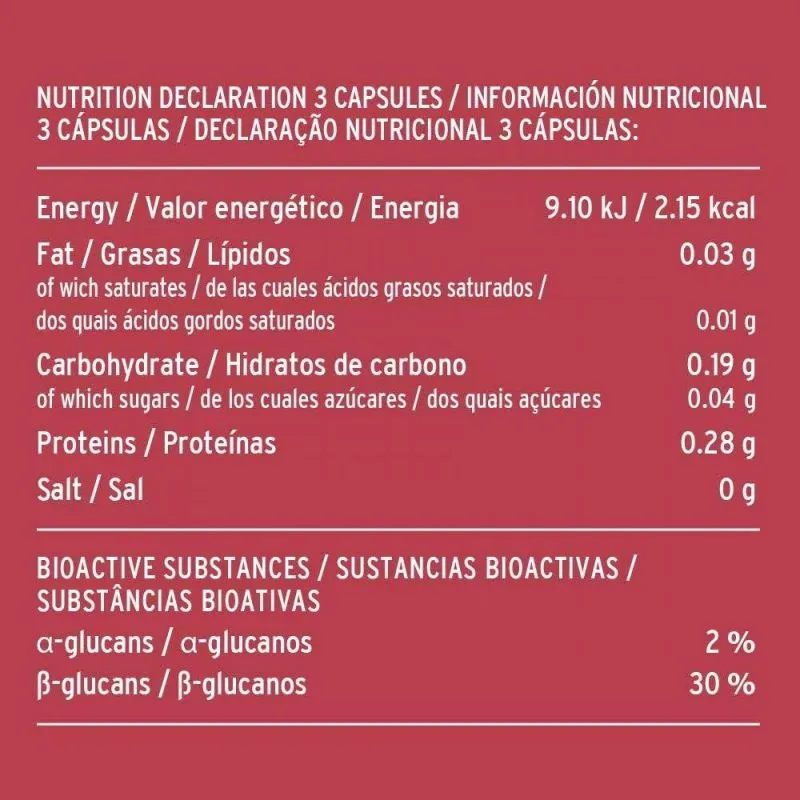 Hifas da Terra Bio Shiitake 60 Cápsulas