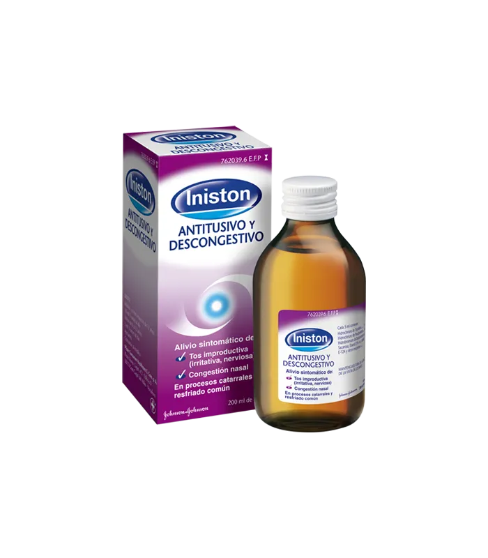 Iniston Antitusivo Y Descongestivo Jarabe 200 Ml