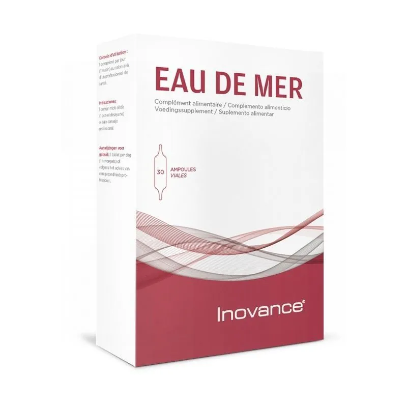 Inovance Agua de Mar 30 Viales Bebibles