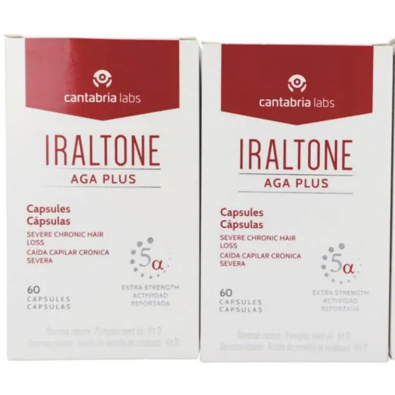 Iraltone Aga Plus Pack 2 Uds. 120 cápsulas (60+60)