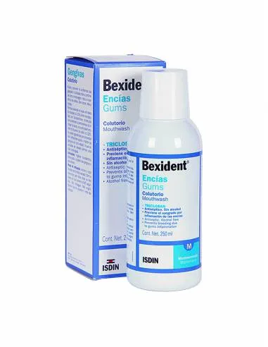 ISDIN BEXIDENT ENCÍAS COLUTORIO TRICLOSÁN 250 ML