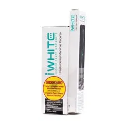 Iwhite Pasta Dental Blanqueadora Manchas Oscuras 75ml + Cepillo Manchas Oscuras