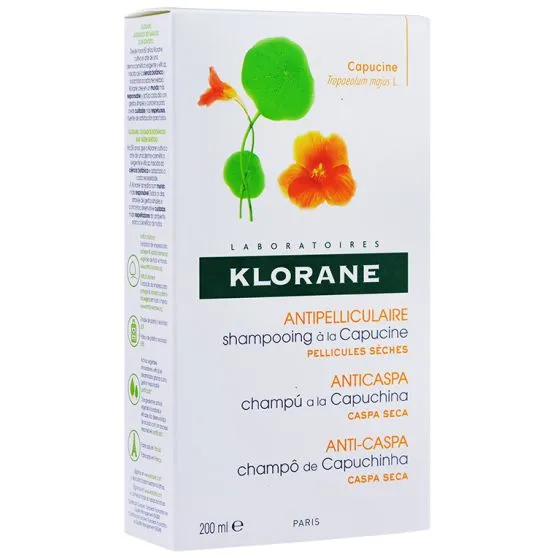 Klorane Champú a la Capuchina Caspa Seca 200 ml