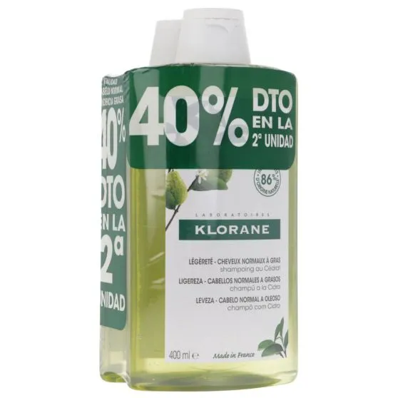 Klorane Duplo Champú a la Pulpa de Cidra