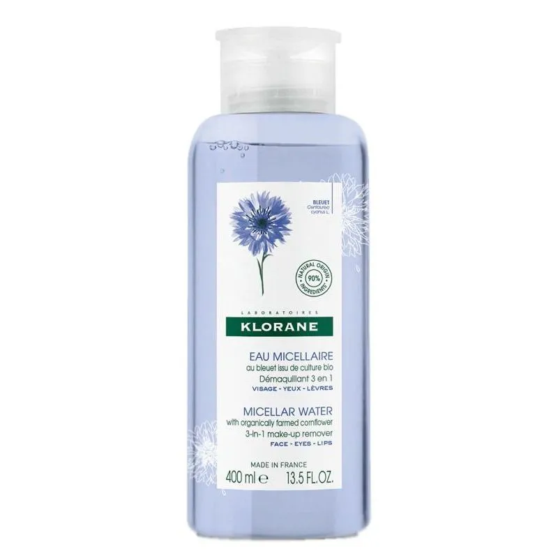 Klorane Agua Desmaquillante Suavizante al Aciano 400 Ml