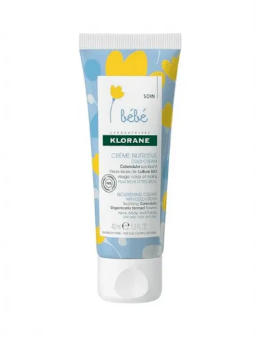 KLORANE BEBÉ CREMA NUTRITIVA COLD CREAM 40 ML