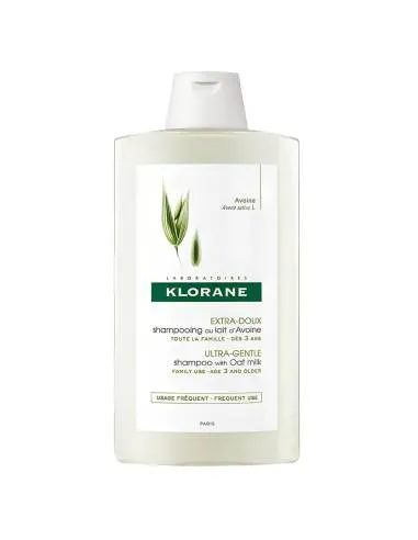 KLORANE CHAMPU LECHE AVENA 400 ML