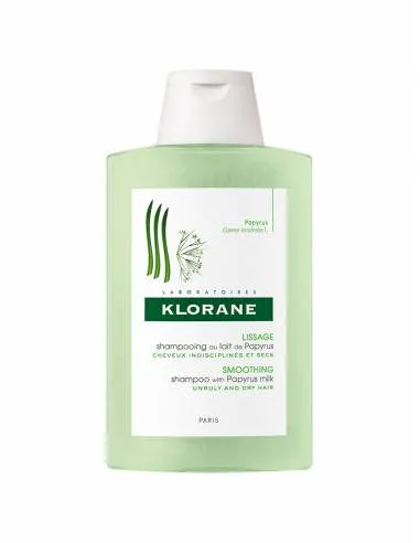 KLORANE CHAMPU NUTRITIVO Y ALISANTE LECHE DE PAPIRO