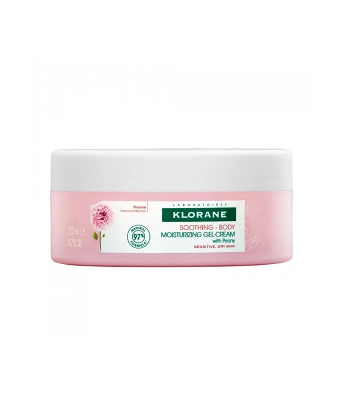 Klorane Gel-Crema Hidratante a la Peonia 200 ml