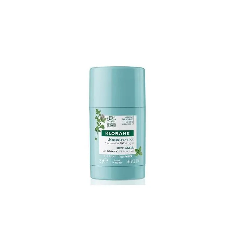 Klorane Mascarilla en Stick Menta BIO y Arcilla 25gr