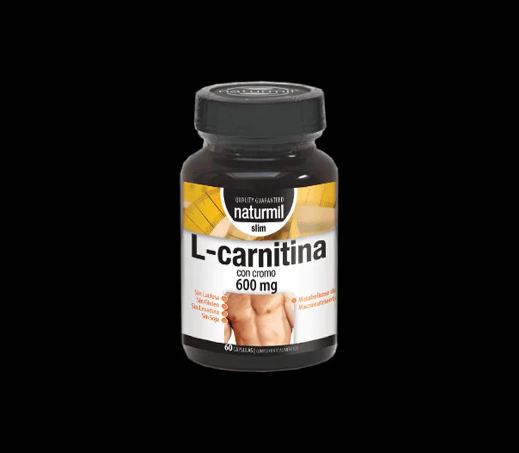 L Carnitina Slim 600 Mg (60 caps) Naturmil - Dietmed