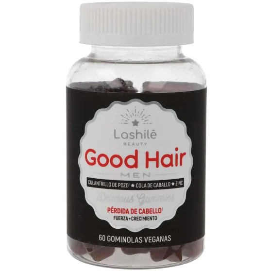 Lashile Good Hair Vitaminas Anticaida Hombres 60 Gominolas