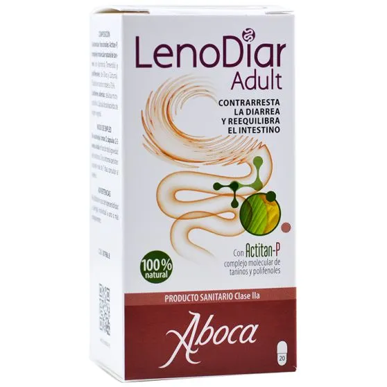 Aboca Lenodiar Adulto - Contrarresta la Diarrea y Reequilibra el intestino
