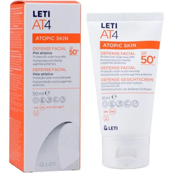 Leti AT4 Crema Facial SPF50