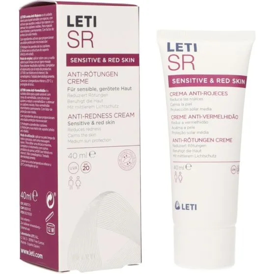 Leti SR Crema Anti-Rojeces SPF 20