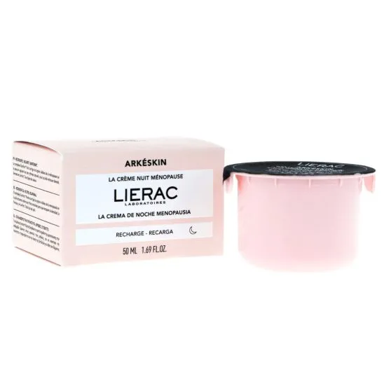 Lierac Arkeskin Crema Noche Menopausia Recarga de 50 Ml