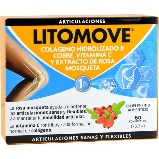 LitoMove Colágeno - Cobre - Vitamina C - Rosa Mosqueta